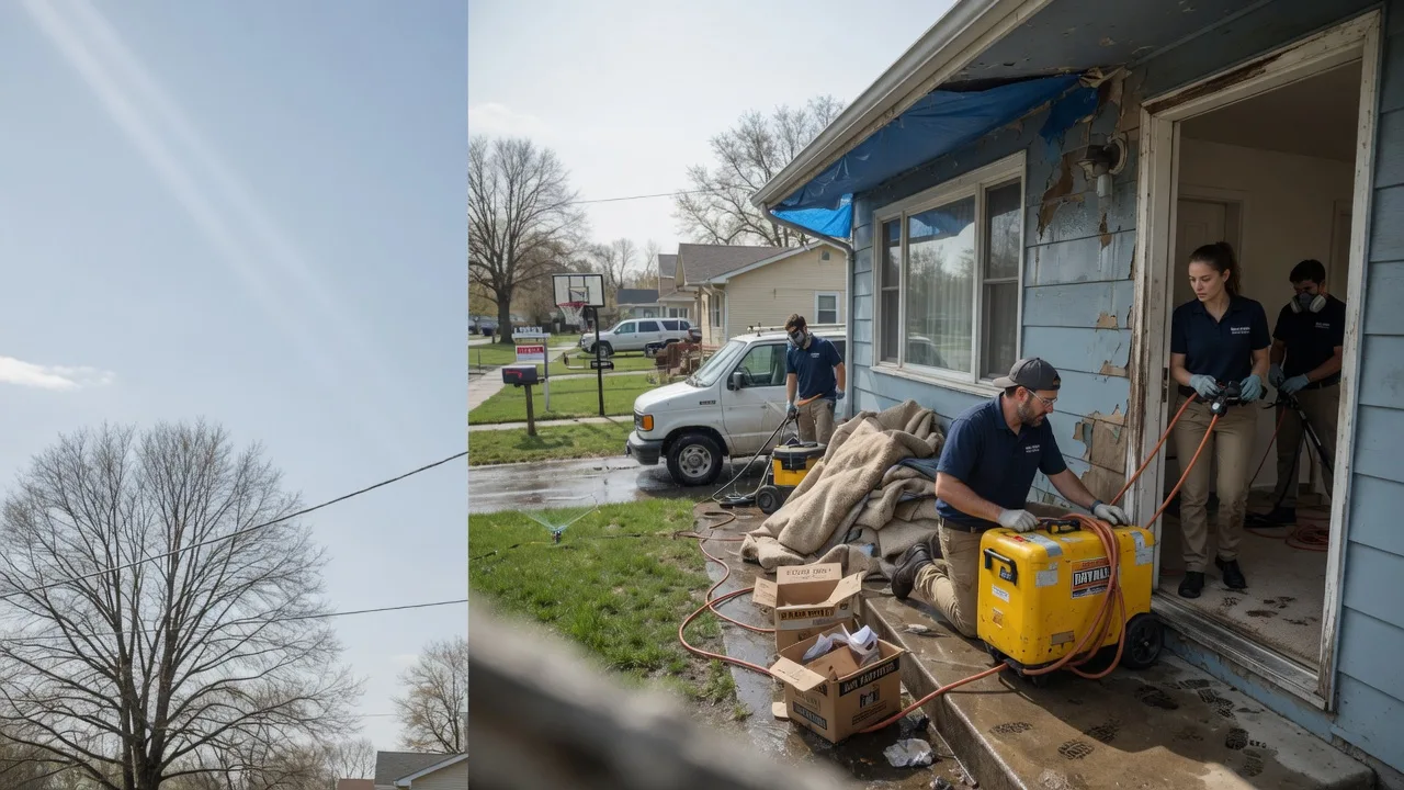 Basement Flood Cleanup in Maypearl, TX near me